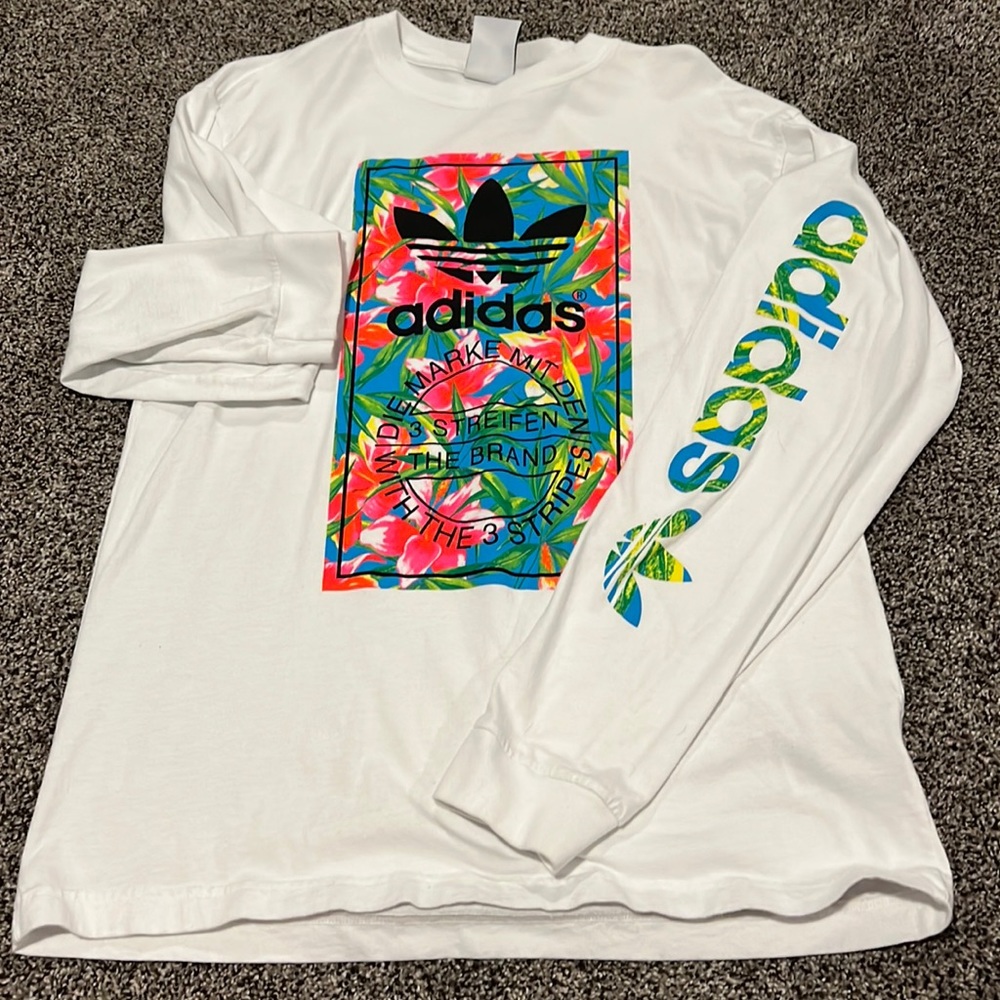 Adidas mens graphic long sleeve.